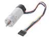 4.4:1 METAL GEARMOTOR 25DX63L MM HP 12V, Двигатель: DC; с энкодером,с редуктором; HP; 12ВDC; 5,6А; 25x63мм, POLOLU