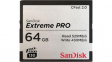 SDCFSP-064G-G46D Карта памяти; Extreme Pro; CFast 2.0; 64ГБ; Считывание:525МБ/с