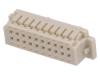 DF13-20DS-1.25C, Вилка; провод-плата; "мама"; DF13; 1,25мм; PIN:20; без контактов, Hirose
