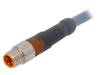 RSMV 3-106/10M Соединительный кабель; M8; PIN:3; прямой; 10м; вилка; "папа"