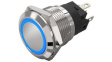 82-5551.2123 Illuminated Pushbutton 1CO, IP65/IP67, LED, Blue, Maintained Function