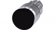 3SU1050-1AA10-0AA0 SIRIUS ACT Mushroom Push-Button front element Metal, glossy, black