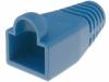 795-601303, Корпус вилки RJ45; Цвет: синий; 6мм, Conec