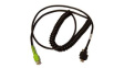 CBA-UF7-C12ZAR USB-A Cable, Coiled, 3.6m, Suitable for LI/DS 36xx Series