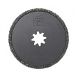 63502105012 Diamond saw blade for cutting marble and trass joints. Low dust creation, very l
