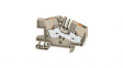 2668700000 Terminal Block, Blade Terminal, 1 x 5.5 mm, 2 Poles, 800V, 41A, 0.34 ... 10mm², Dark Beige