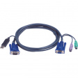 2L-5503UP Special KVM combo cable, PS/2/USB/VGA 3 m
