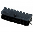 43045-1609 Pin header dual row 90deg. smd 16p
