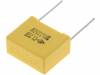 MPEB-1U15/250 Конденсатор: полиэфирный; 1мкФ; 250ВDC; Шаг:15мм; ±10%; 18x10x16мм
