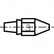 DX113HM Desoldering nozzle 1 p.