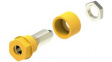 RND 350-00017 Banana Socket  diam.4mm Yellow 36A M6 Screw