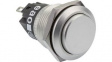 82-5561.1000 Pushbutton Switch 19mm Stainless Steel 240 VAC 3 A 1 Change-Over (CO)