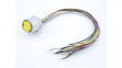 1300150098 Mini-Change C-Size Receptacle 19 Poles 1-1/8" - 16 UN-2A Threads Female (Straight) to Leads 0.30m (11.81") Length