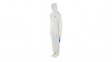 4535L Protective Coverall, L, Cotton/Polyester/Polypropylene / Polyethylene Laminate, Blue / White