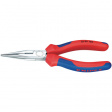25 05 160 Flat-nose pliers with cutter 160 mm