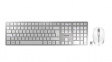 JD-9000GB-1 Wireless Designer Keyboard and 6 Button Mouse, 1600dpi, SX, GB English (UK)/QWER