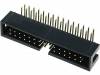 T821130A1R100CEU Гнездо; IDC; "папа"; PIN:30; угловой 90°; THT; позолота; 2,54мм