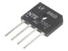 NTE5302 Однофазный выпрямительный мост; Urmax:800В; If:8А; Ifsm:200А