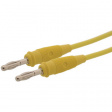 SML 100/1 YELLOW Test lead diam. 4 mm yellow 100 cm CAT I