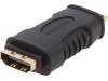 AK-330508-000-S, Адаптер; гнездо HDMI, вилка mini HDMI; Цвет: черный, ASSMANN