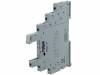 PI6W-1P, Панелька; PIN:5; 6А; 250ВAC; Монтаж: DIN; Выводы: винтовые клеммы, RELPOL