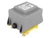 TSZS70/011M, Трансформатор: залитый; 70ВА; 230ВAC; 24В; 2,91А; Монтаж: DIN; 1,2кг, Indel