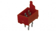 215464-4 Straight pin header, Male