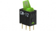 GW12LJPF ROCKER; SPDT; Пол: 2; ON-ON; 0,1A/28ВAC; 0,1A/28ВDC; прозрачный; LED
