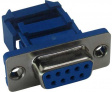 RND 205-00869 D-Sub to IDC Connector, Female, 9 Poles