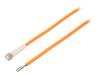 Y92E-S08PP4S5M Соединительный кабель; M8; PIN: 4; прямой; 5м; вилка; 4А; -30?90°C