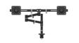48.133 Viewgo Adjustable Dual Monitor Arm 4kg 75x75/100x100 Black