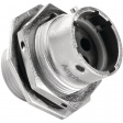 RT0714-4PNH Jam nut receptacle 4P