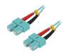 FP3SC00, Разъем: световодный; patchcord; с обеих сторон, SC; на защелки, LOGILINK