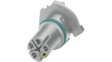 1425600 M12 Panel Mount Socket, 5 Poles, L-Coded, Solder