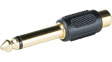 RND 205-00587 Mono Audio Adapter 6.3 mm Plug - RCA Socket