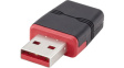 MU1K101-S00Z USB adapter,USB 2.0/USB-A Female/Magnetic,USB 2.0/USB-A Male/Magnetic