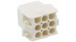 927231-5 Plug housing 6.35 mm Pole no. 9 Multi rowfor panel-mount MATE-N-LOK Universal