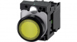 3SU1106-0AB30-1BA0 SIRIUS ACT Illuminated Push-Button complete Plastic, yellow