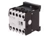 DILEM12-10-EA(230V50HZ,240V60HZ) Контактор:3-полюсный; Вспомогательные контакты: NO; 230ВAC; 12А