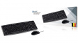 CSKMCU100BE USB Keyboard & Optical Mouse BE USB Black