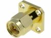 SMA1551C1-3GT50G-0.3-50 Гнездо; SMA; "папа"; прямой; 50Ом; пайка; тефлон; позолота