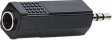 A-1302 Audio Adapter, 1 x Jack Connector Stereo 6.3 mm, 6.3/3.5 mm