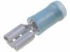 640915-1, Наконечник: плоский; 5,2мм; 0,8мм; "мама"; 1,25?2мм2; обжим; синий, TE Connectivity