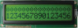 DEM 16215 SYH-LY-CYR22 Dot matrix LCD display 9.55 mm 2 x 16