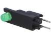 L-934ZH/1GD LED; в корпусе; зеленый; 3мм; Кол-во диод: 1; 20мА; 60°; 2,2?2,5В
