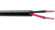 70046.00100 [100 м] Speaker cable 2 x 2.50 mm\x1a unshielded Copper bare black