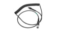 CBA-RF4-C09ZBR RS232 Cable, Amphenol Circular Connector for VC5090, Coiled, 2.7m, Suitable for LI/DS 36xx Series