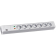 333.604 Outlet strip 7 Schuko - 2 m