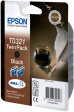 T032142 Ink twin pack T0321 black