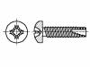 M5X15/BN1023 Винт; 5x16; Головка: цилиндрическая; Phillips; сталь; цинк; BN:1023